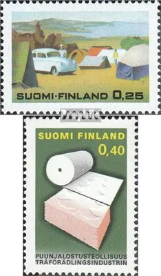 Produktbild von Briefmarken Finnland 1968 Mi 647,648 (kompl.Ausg.) postfrisch Tourismus