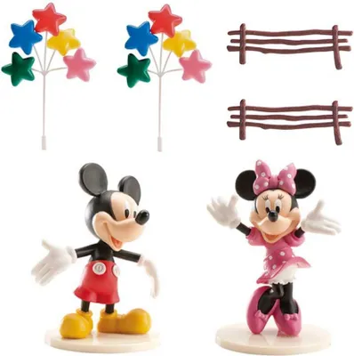 Image de Set de décoration de gâteau Mickey & Minnie