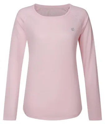 Produktbild von Dare 2B - "Serenity" T-Shirt für Damen, Langärmlig RG12756 (36 DE) (Rosa Nebel)