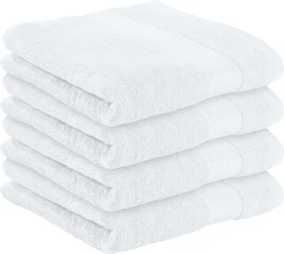 Produktbild von Erwin Müller Duschtuch Sindelfingen" 4er-Pack weiß 70x140 cm"