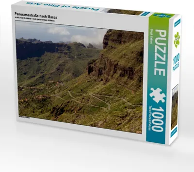 Produktbild von Calvendo Panoramastraße nach Masca 1000 Teile Puzzle quer 640x480mm, Seifert Birgit; 7347958