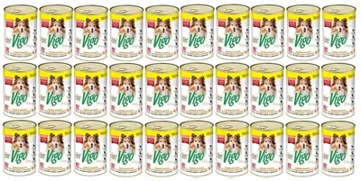 Obrázok produktu pre Vigo vlhké krmivo pre psov kuracie s kačacinou 415 g x 30 ks