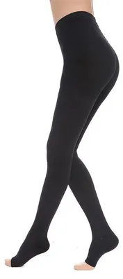 Produktbild von 23-32 mmHg Graduierte, blickdichte Kompressionsstrumpfhose für Damen, medizinische Qualität, Stützstrumpf