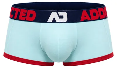 Image de ADDICTED - Sous-vêtement Boxeur ajusté Hommes - Seamless Trunk Sky Blue - 1x Taille XXL