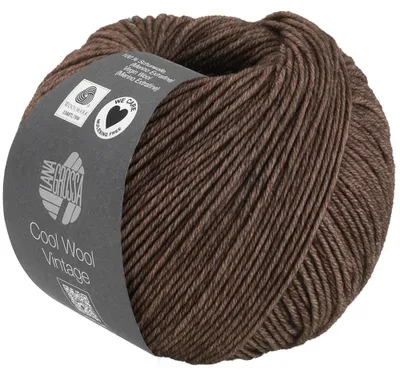 Produktbild von Lana Grossa - Cool Wool Vintage 7384 dunkelbraun