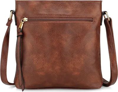 Produktbild von dobsechs Umhängetasche Damen Kunstleder Crossbody verstellbarer Riemen