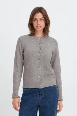 Produktbild von OXMO OXBMMNERA CARDIGAN Damen Strickjacke Feinstrick Cardigan regular fit