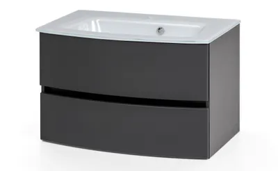 Produktbild von Waschbeckenunterschrank mit Waschbecken KOPENHAGEN