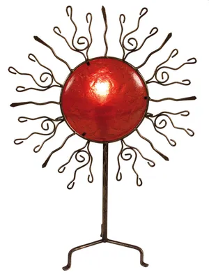 Zdjęcie produktu dla Näve Leuchten Dekoracyjna lampa stołowa "Orient" Dekoracyjna lampa stołowa "Orient" Lampy stołowe - Dekoracyjna lampa stołowa "Orient", lampa stołowa w stylu wiejskim, wykonana z metalu i tworzywa sztucznego w kolorze czerwonym, wysokość 50 cm, Ø 37 cm, oprawka E14