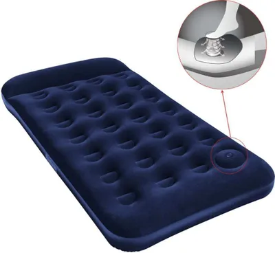 Productafbeelding van Bestway Luchtbed met ingebouwde voetpomp 188x99x28 cm