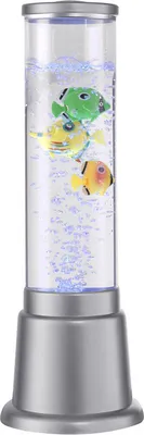 Produktbild von JUST LIGHT LED Mini-Wassersäule Sprudelsäule AVA Mini Sprudelsäule 3 Fische, RGB Dekolampe Wohnzimmer, Kinderzimmer, Jugendzimmer