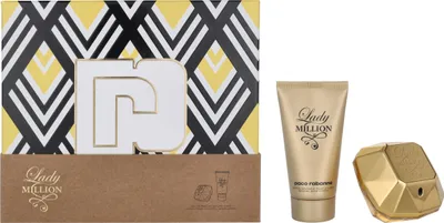 Obrázek produktu pro Edp sprej 50ml / tělové mléko 75ml Paco Rabanne Lady Million Giftset
