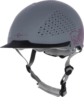 Obrázek produktu pro Covalliero Reithelm Beauty 2.0 Helm Grau 52-54 cm