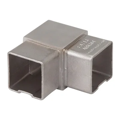 Produktbild von Edelstahl Steckwinkel 90°
