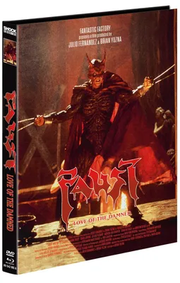 Produktbild von Faust - Love of the Damned - 2-Disc Mediabook - Cover A - Limitiert auf 666 Stück (+ DVD) [Blu-ray]