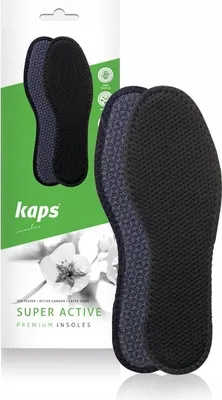 Obrázok produktu pre Vložky do topánok proti poteniu s aktívnym uhlím Kaps Super Active - veľkosť 45 EUR