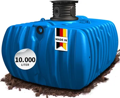 Produktbild von 4rain FLAT L Flachtank 10000 Liter inkl. Schachtverlängerung