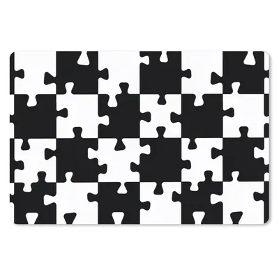Produktbild von MuchoWow® Mauspad Mousepad Puzzle - Schach - Muster 27x18 cm - Mousepads - Maus Mat - Pad - Mausunterlage - Büroartikel - Desk Matten