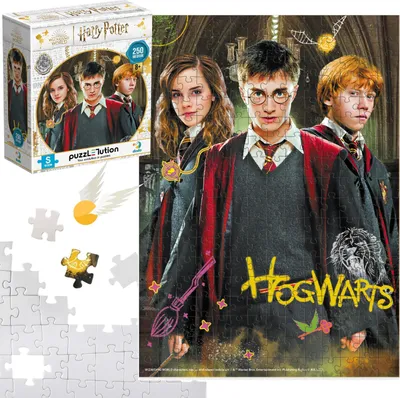 Produktbild von Harry Potter und seine Freunde, 250-teiliges Puzzle-Hogwarts-Set, 200498