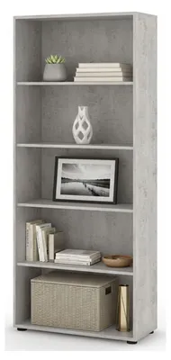 Immagine prodotto di Brugnera - Libreria, 79x34x188h cm Bianco, 4 Ripiani