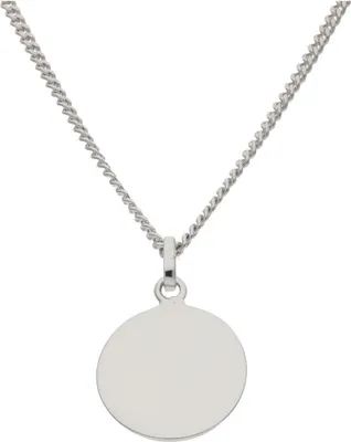 Produktbild von JuwelmaLux Anhänger 925/000 Sterling Silber Gravurplatte JL10-02-3125