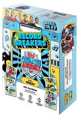 Produktbild von Topps Match Attax Champions League 2026/27 Mega Tin 3 – Record Breakers