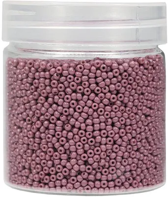 Immagine prodotto di Perline di vetro rotonde da 2 mm, rosa-marroni, 10.000 pezzi