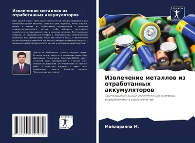 Produktbild von Izwlechenie metallow iz otrabotannyh akkumulqtorow