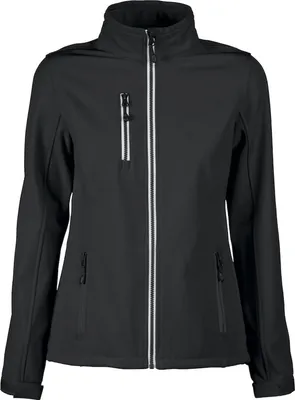 Produktbild von Winddichte und wasserabweisende Damen Softshelljacke Vert Lady mit Fleecefutter 280g/m²
