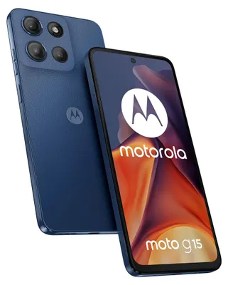 Produktbild von Motorola moto g15, 17,1 cm (6.72"), 8 GB, 128 GB, 50 MP, Android 15, Navy