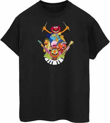 Produktbild von Disney - "The Muppets Dr Teeth And The Electric Mayhem" T-Shirt für Damen BI51877 (L) (Schwarz)
