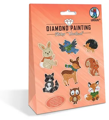 Produktbild von URSUS Diamond Painting Sticker 11 Woodland