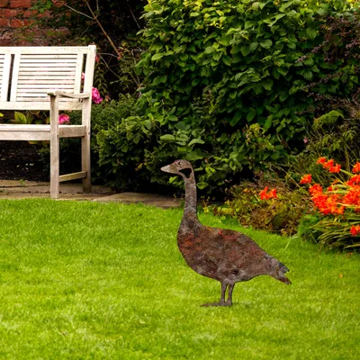Produktbild von Evila Originals, Goose -A 01, Dekofigur, Mehrfarbig, 100 % METALL, 64 x 44 cm