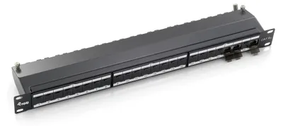 Produktbild von Equip 19" Patchpanel 24xRJ45 Cat6a FTP 1U     500MHz RAL9005