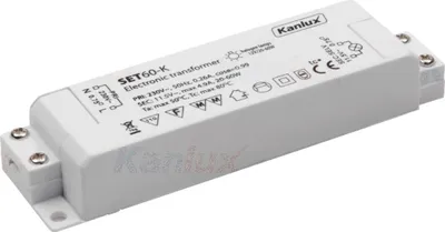 Produktbild von Kanlux Trafo 12V 20-60W, Netzgerät 1425 SET60-K