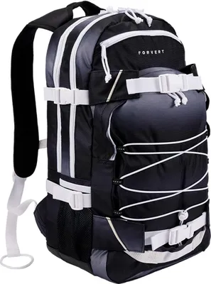 Produktbild von Forvert Rucksack Uni Laptop Louis Pathway schwarz/weiß Standard