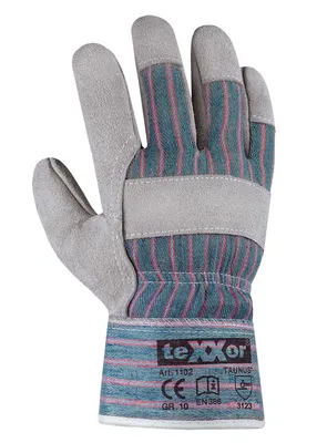 Produktbild von Texxor - Rindkernspaltlederhandschuhe Taunus - Größe 10