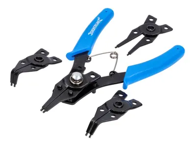 Immagine prodotto di Silverline - Pinze per anelli di sicurezza, set da 5 pezzi