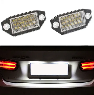 Obrázek produktu pro 2x 18 LED PREMIUM osvětlení registrační značky pro Ford Mondeo MK3 III z let 2000-2007