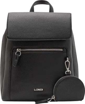 Immagine prodotto di L.CREDI zaino Ninina Backpack Black nero