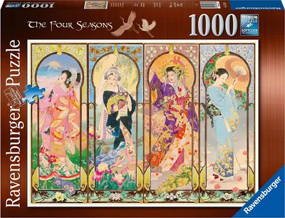 Produktbild von Ravensburger Puzzel De Vier Seizoenen 1000 Stukjes