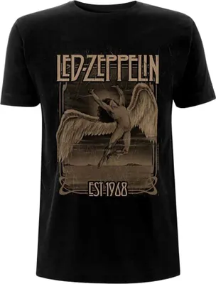 Obrázek produktu pro Led Zeppelin Faded Falling Black S Tričko