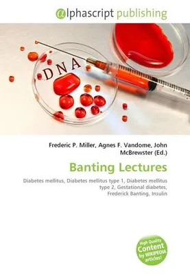 Produktbild von Banting Lectures