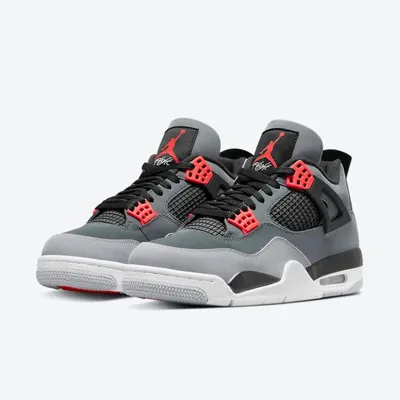 Obrázok produktu pre Air Jordan 4 Retro pánske, farba Infrared: veľkosť EU 42,5