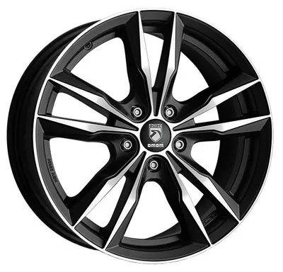 Obrázok produktu pre Zliatinové kolesá MOMO Fast 6,5x16 5x110 ET 35 MATT BLACK POLISHED