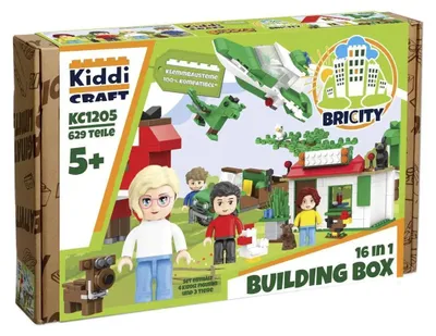 Obrázok produktu pre KC1205 Stavebnicová sada 16 v 1 so zvieratkami a figúrkami