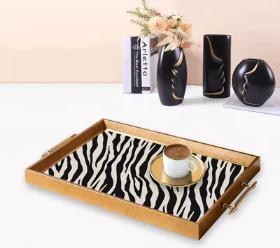 Produktbild von Evila Originals, TPEA9803, Tablett, Mehrfarbig, 100 % GLAS, 50 x 29 x 3,5 cm