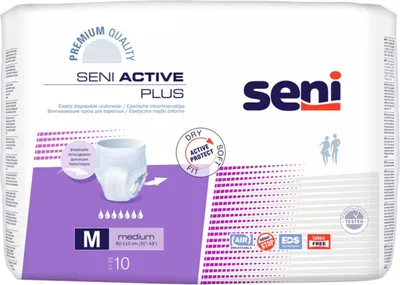 Produktbild von Seni Active Inkontinenzpants plus M 8X10 St