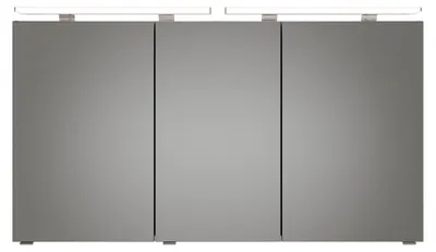 Produktbild von Pelipal Spiegelschrank Serie 6025 SDAE04613G136AQ Korpus Eiche Ribbeck quer NB - Breite: 130 cm