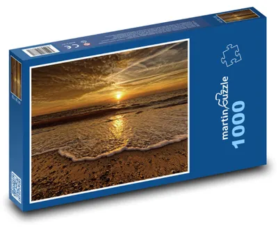 Obrázok produktu pre Puzzle 1000 Západ slnka nad morom - martinpuzzle